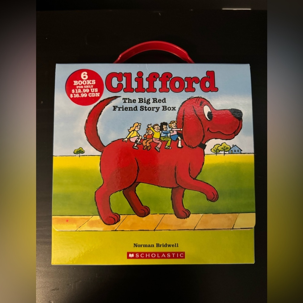 Scholastic Clifford Storybook Collection - Red and Blue - 6 Books - Picture 2 of 4